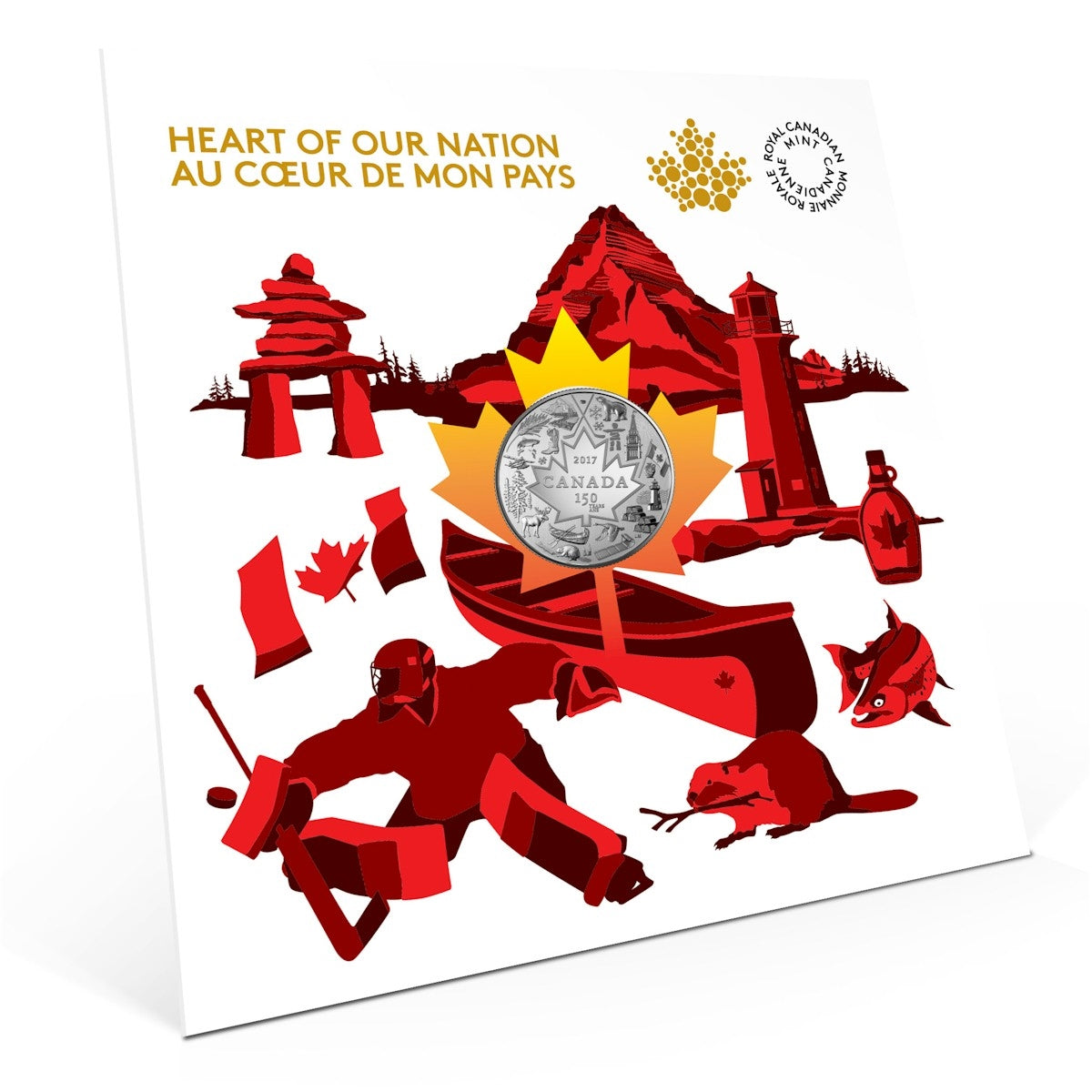 2017 Canada $3 Heart of our Nation Fine Silver (No Tax)