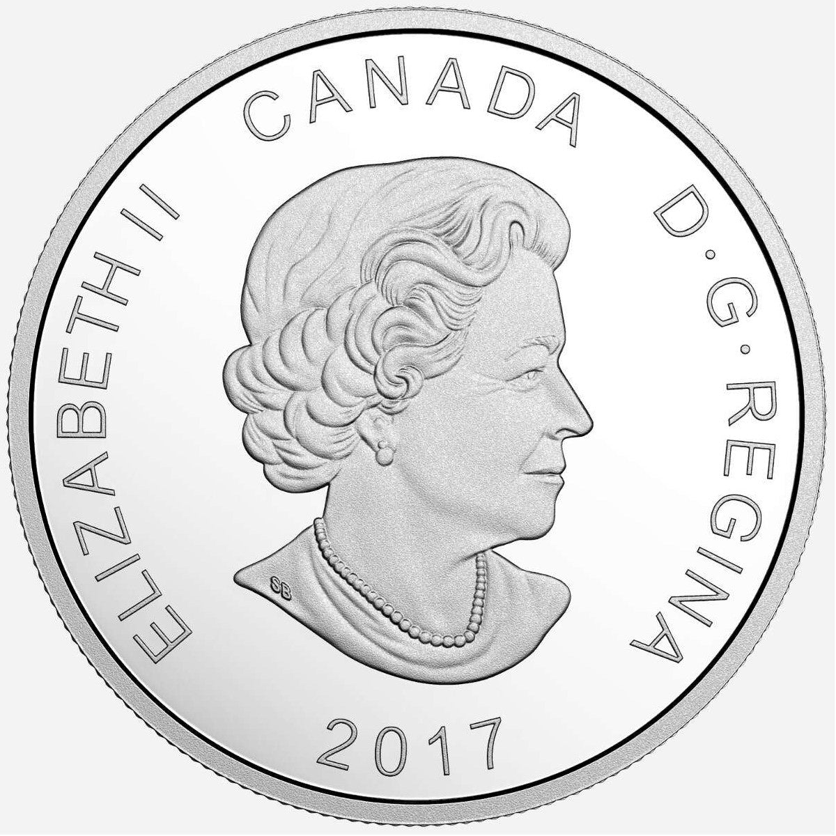 RDC 2017 Canada $20 Glistening North - The Arctic Wolf Silver (No Tax) Issues