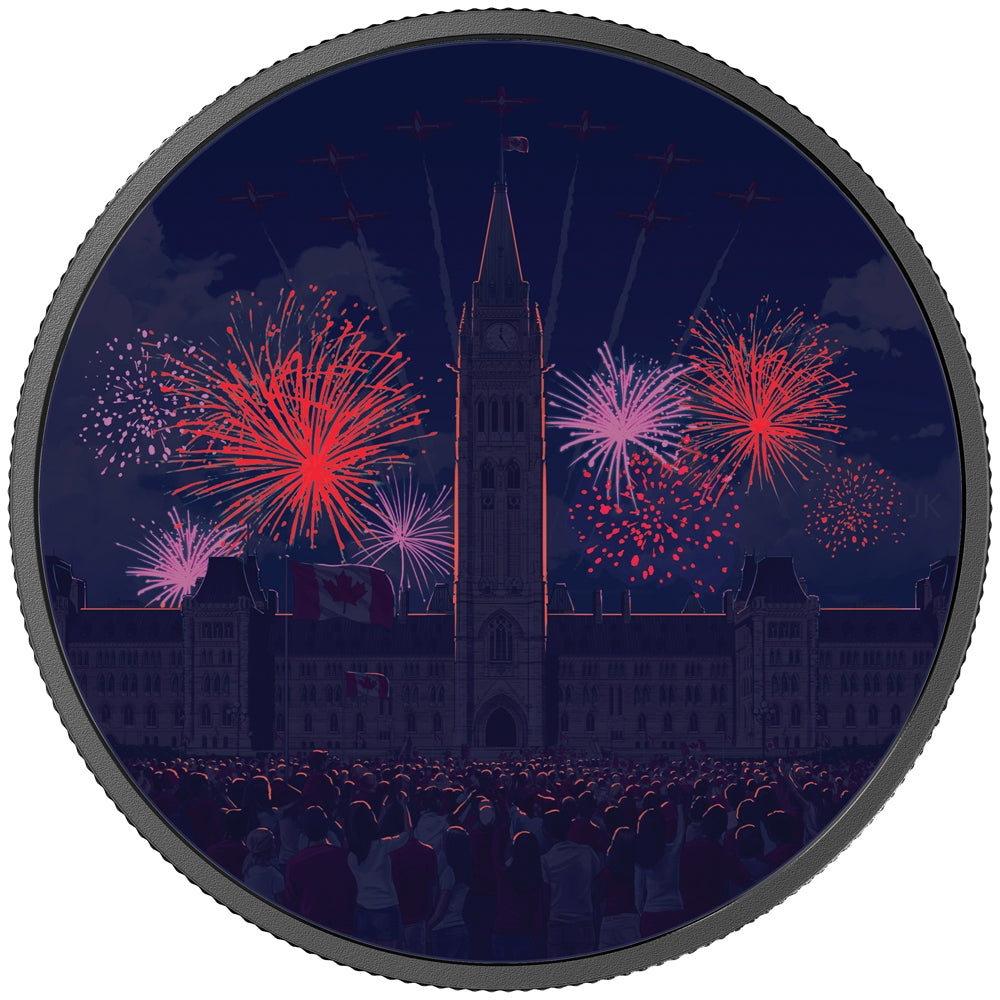 2017 $30 Celebrating Canada Day Fine Silver Coin (No Tax)