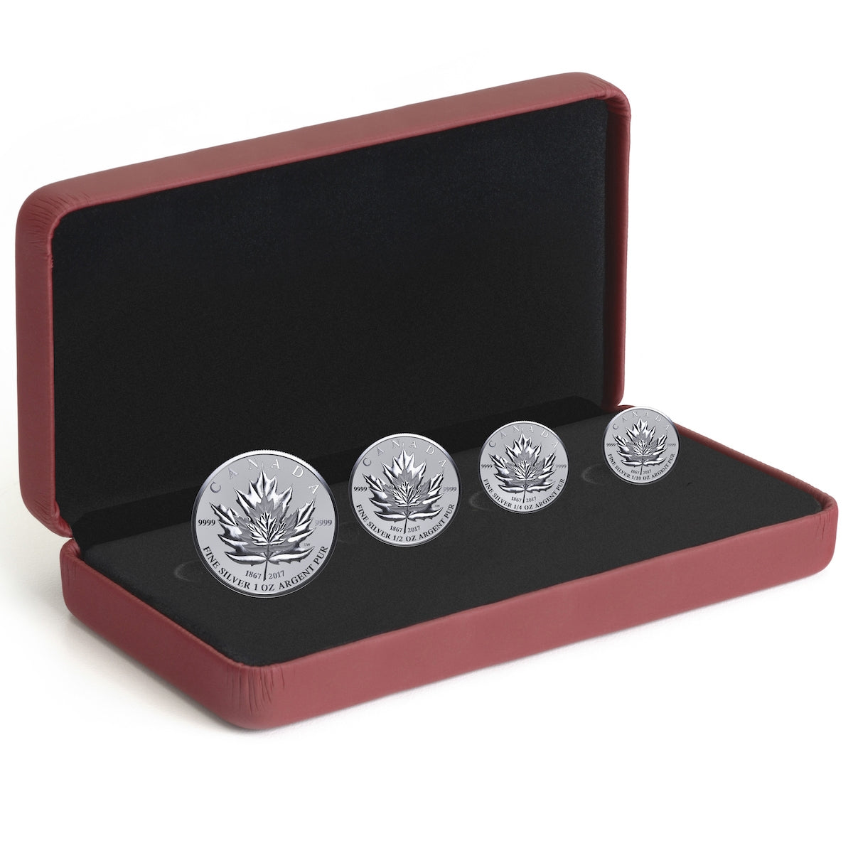 2017 Canada Maple Leaf Tribute Silver Fractional Set (No Tax)