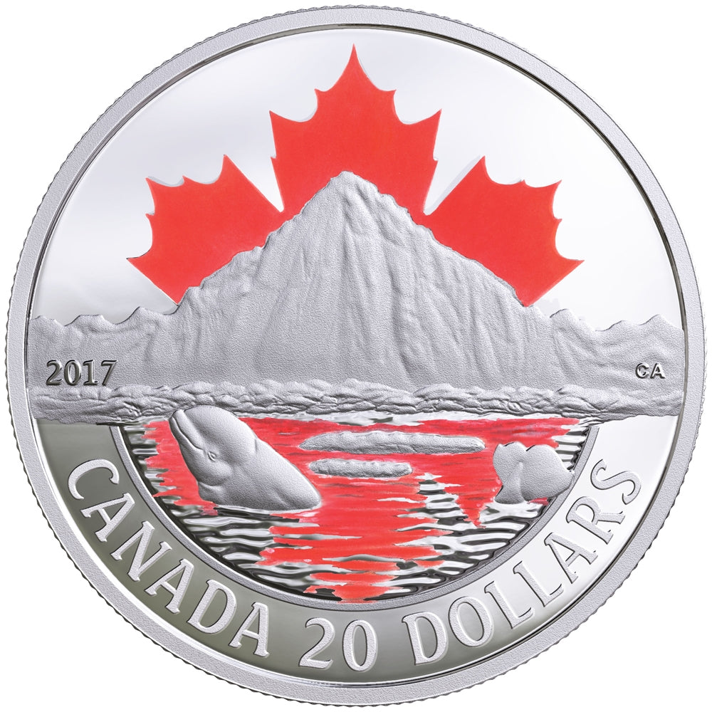 2017 $20 Canada's Coasts - Arctic Coast Fine Silver (No Tax)