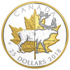 2018 Canada $25 Timeless Icons - Piedfort Caribou Fine Silver (TAX Exempt)