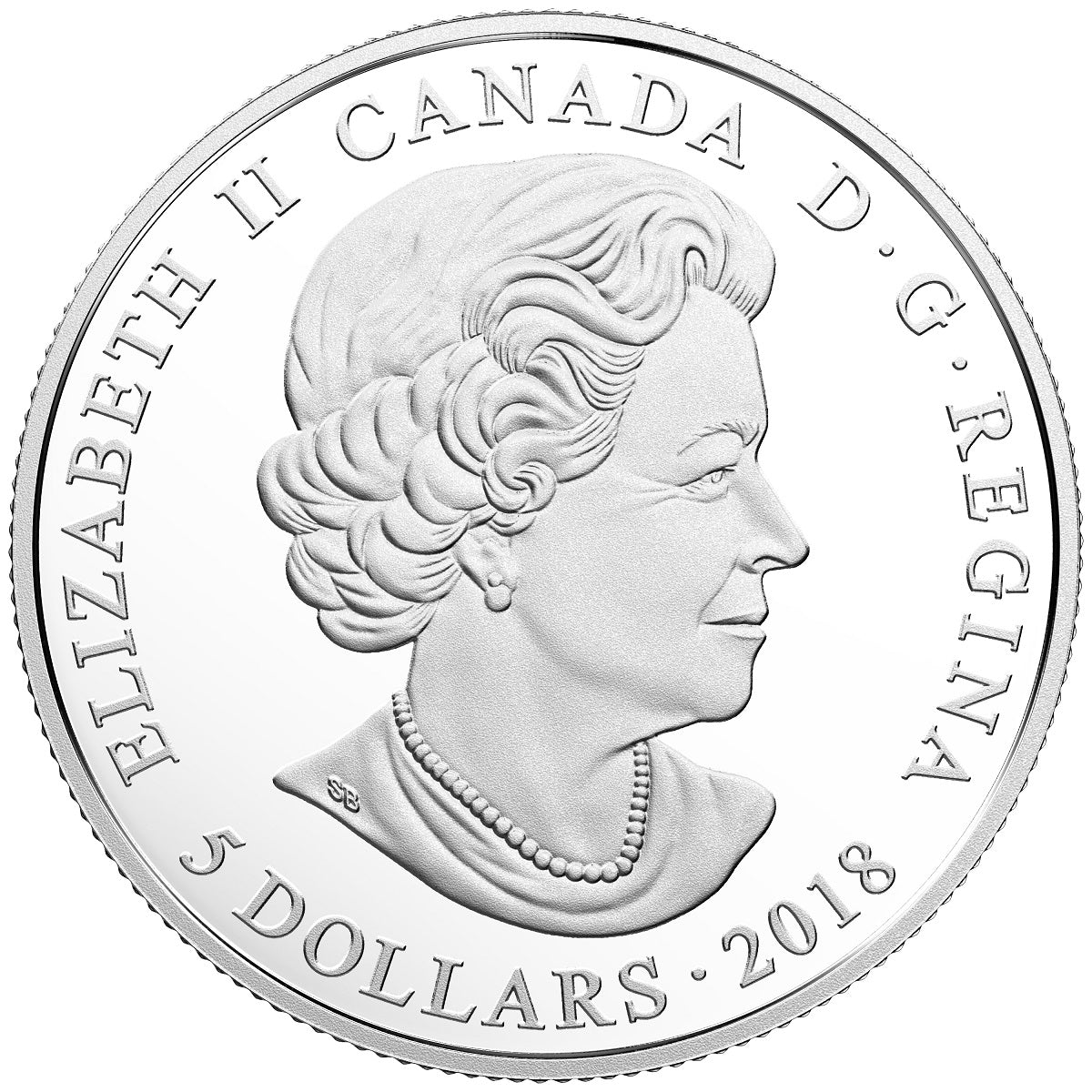 2018 Canada $5 Birthstone - May Fine Silver with Swarovski Crystal