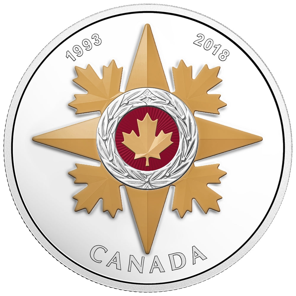 2018 Canada $20 25th Anniversary of the Star of Military Valour (TAX Exempt)