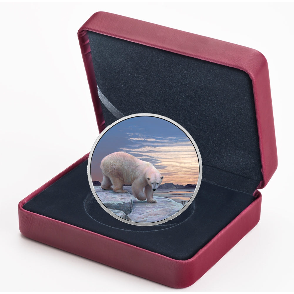 2018 Canada $30 Arctic Animals & the Northern Lights - Polar Bear Fine Silver (No Tax)