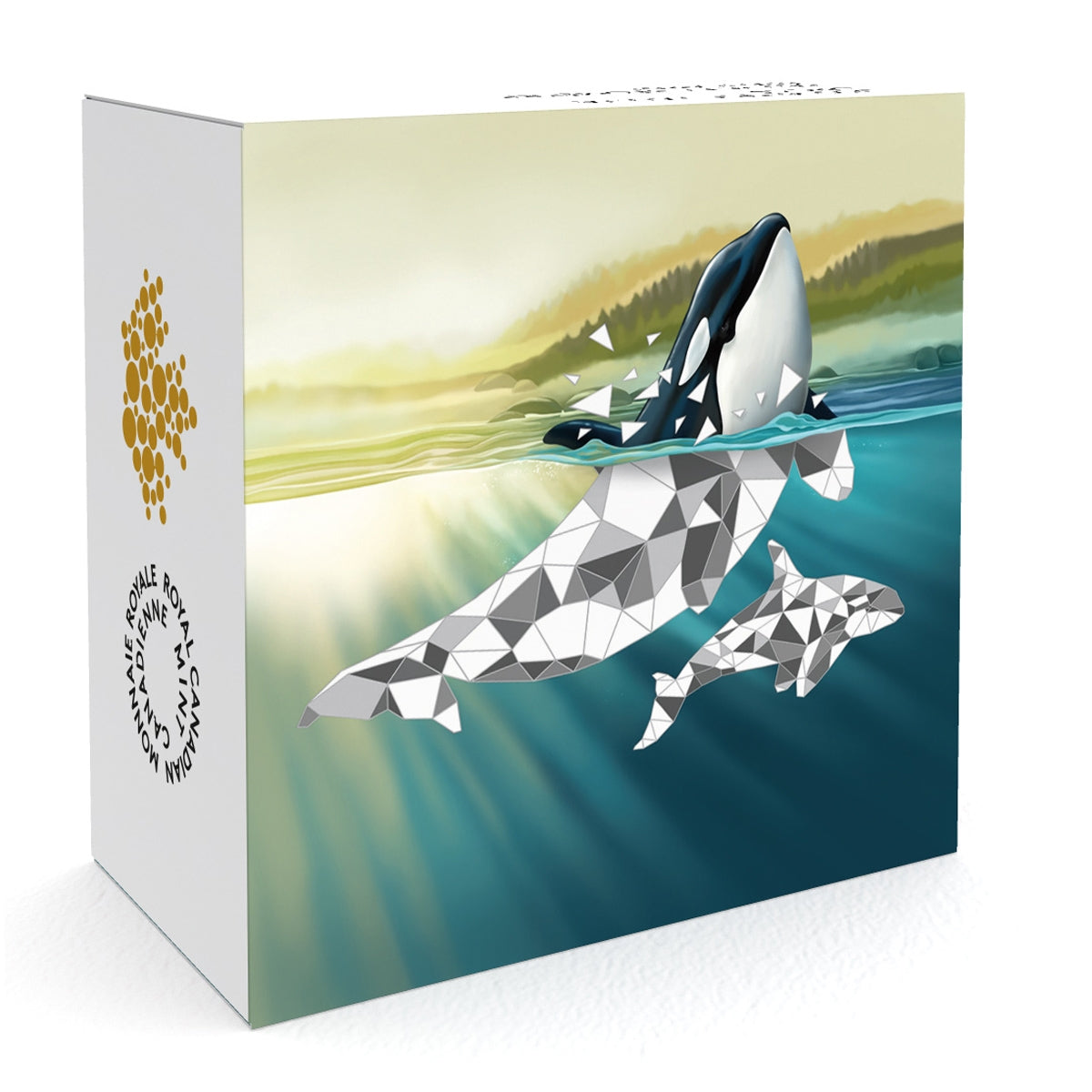 2018 Canada $20 Geometric Fauna - Orcas Fine Silver (TAX Exempt)