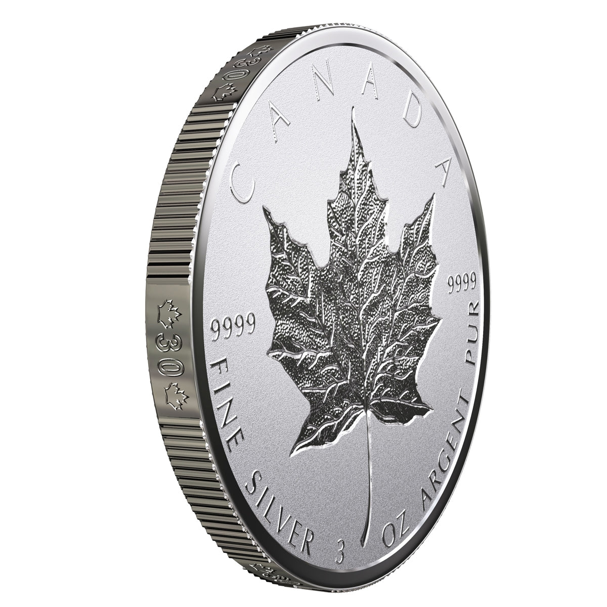 2018 Canada $50 30th Anniversary of the Silver Maple Leaf Fine Silver (No Tax)