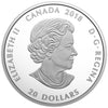 2018 $20 Canadian Mosaics - Grizzly Bear Fine Silver (No Tax)