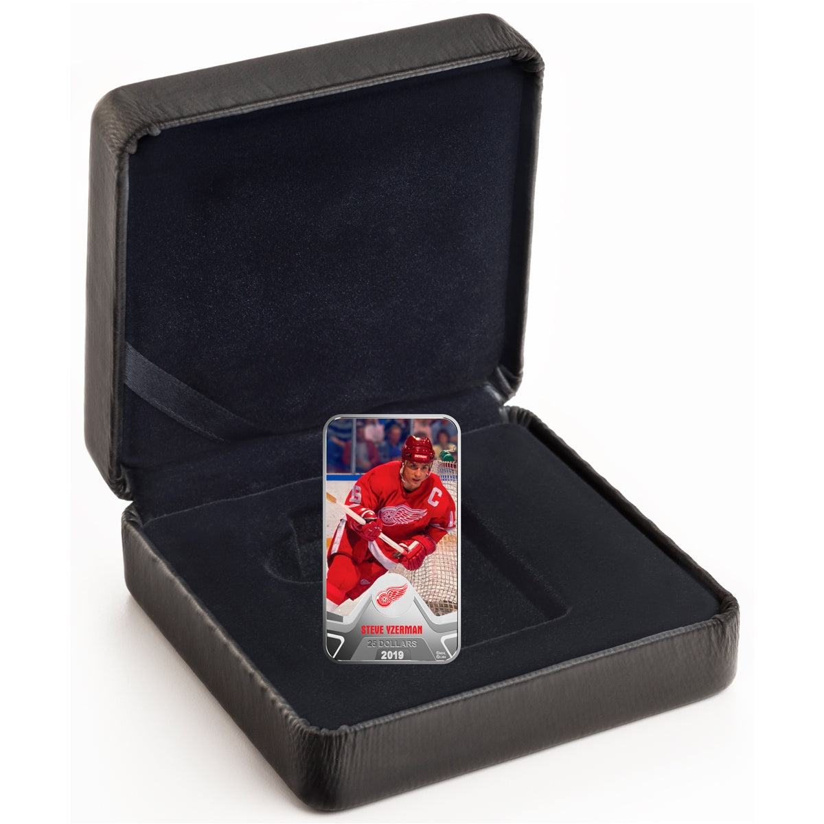 2019 Canada $25 Detroit Red Wings Steve Yzerman Rectangular Fine Silver (No Tax)