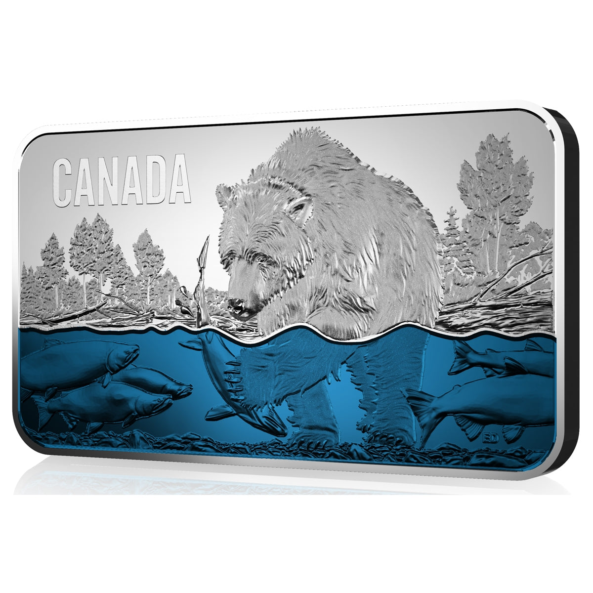 2018 Canada $25 Salmon Run Fine Silver (No Tax)