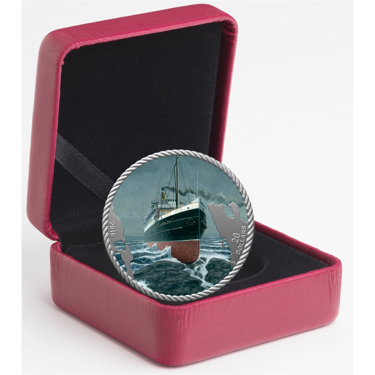 2018 Canada $20 The Sinking of the SS Princess Sophia Fine Silver (No Tax)