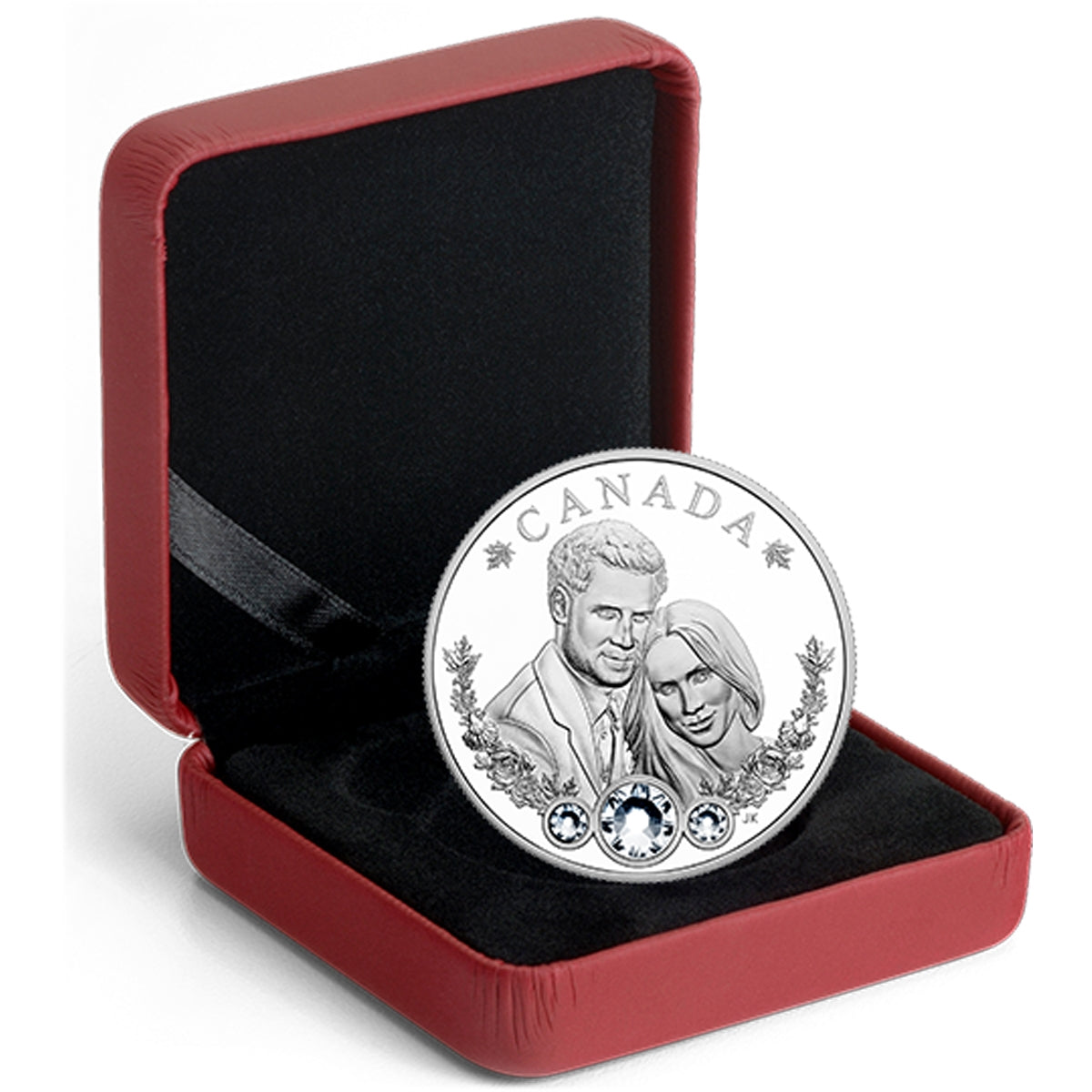 2018 Canada $20 The Royal Wedding of Prince Harry & Meghan Markle Fine Silver