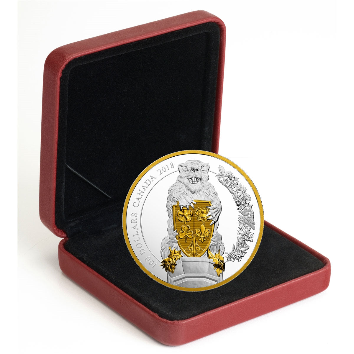 2018 Canada $100 Keepers of Parliament - The Beaver Fine Silver (No Tax)