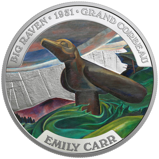 2018 Canada $50 Famous Canadian Art - Emily Carr Fine Silver (No Tax)