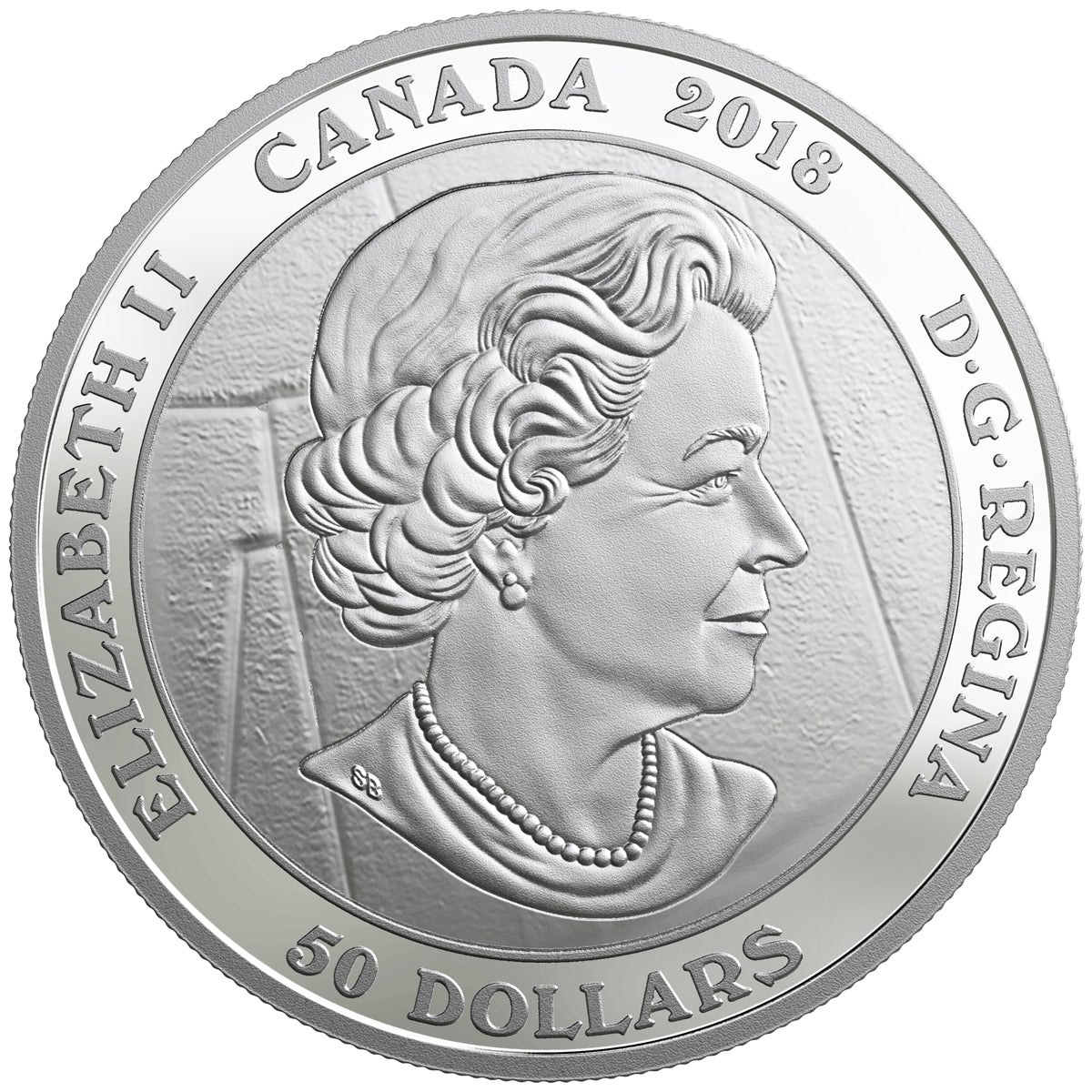 2018 Canada $50 Famous Canadian Art - Emily Carr Fine Silver (No Tax)