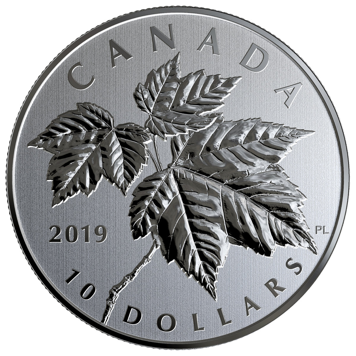 2019 Canada $10 Red Maple - Maple Leaves Fine Silver (No Tax)