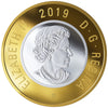 2019 Canada $2 Big Coin Reverse Gold Plated 5oz Fine Silver (No Tax)