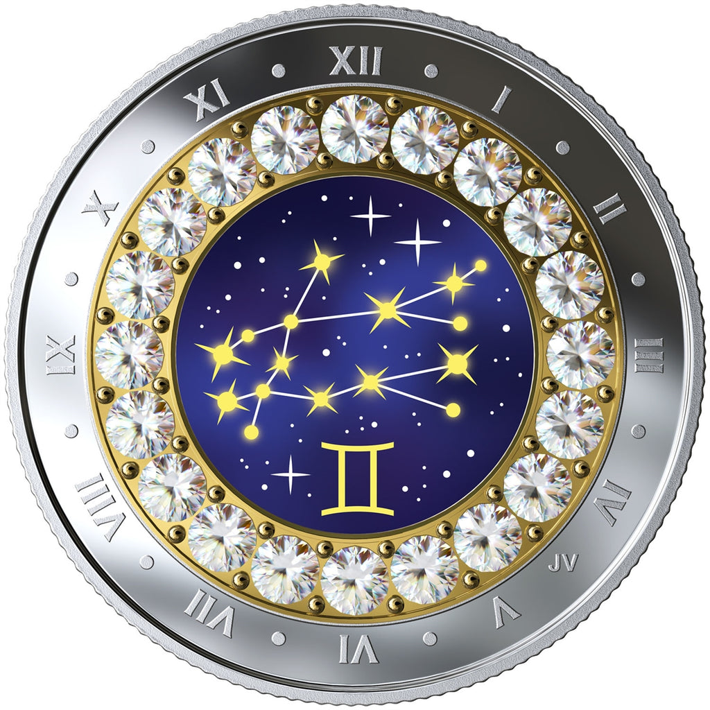 2019 Canada $5 Zodiac Series: Gemini Fine Silver