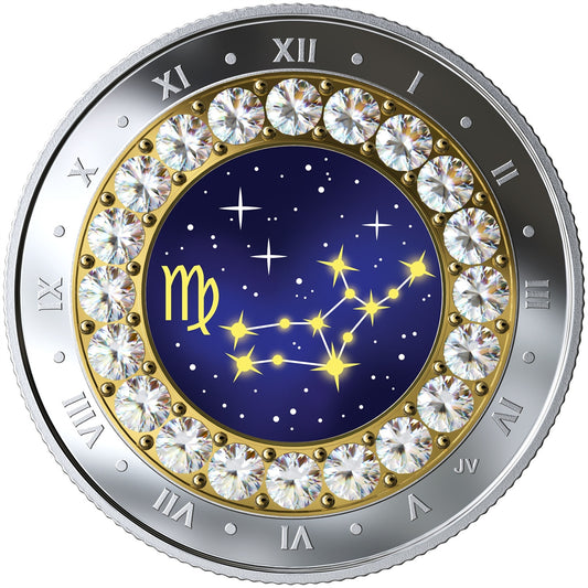 2019 Canada $5 Zodiac Series - Virgo Fine Silver