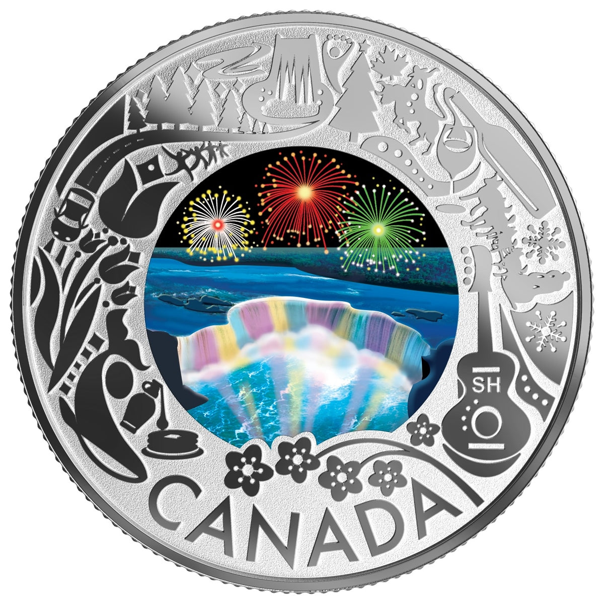 2019 $3 Celebrating Canadian Fun & Festivities 12-coin Set in Deluxe Case (No Tax)