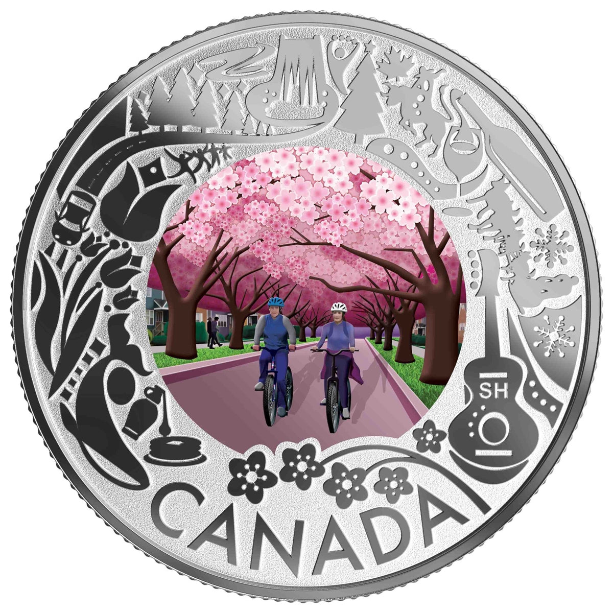 2019 $3 Celebrating Canadian Fun & Festivities 12-coin Set in Deluxe Case (No Tax)