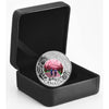 2019 $3 Celebrating Canadian Fun & Festivities Cherry Blossoms Silver (No Tax)