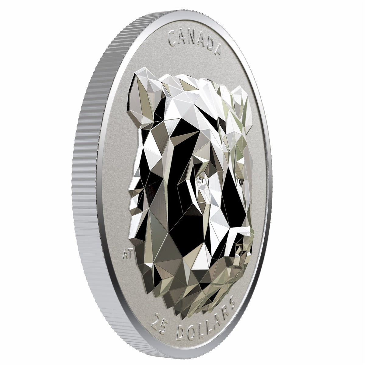 2020 Canada $25 Multifaceted Animal Head - Grizzly Bear Fine Silver (No Tax)