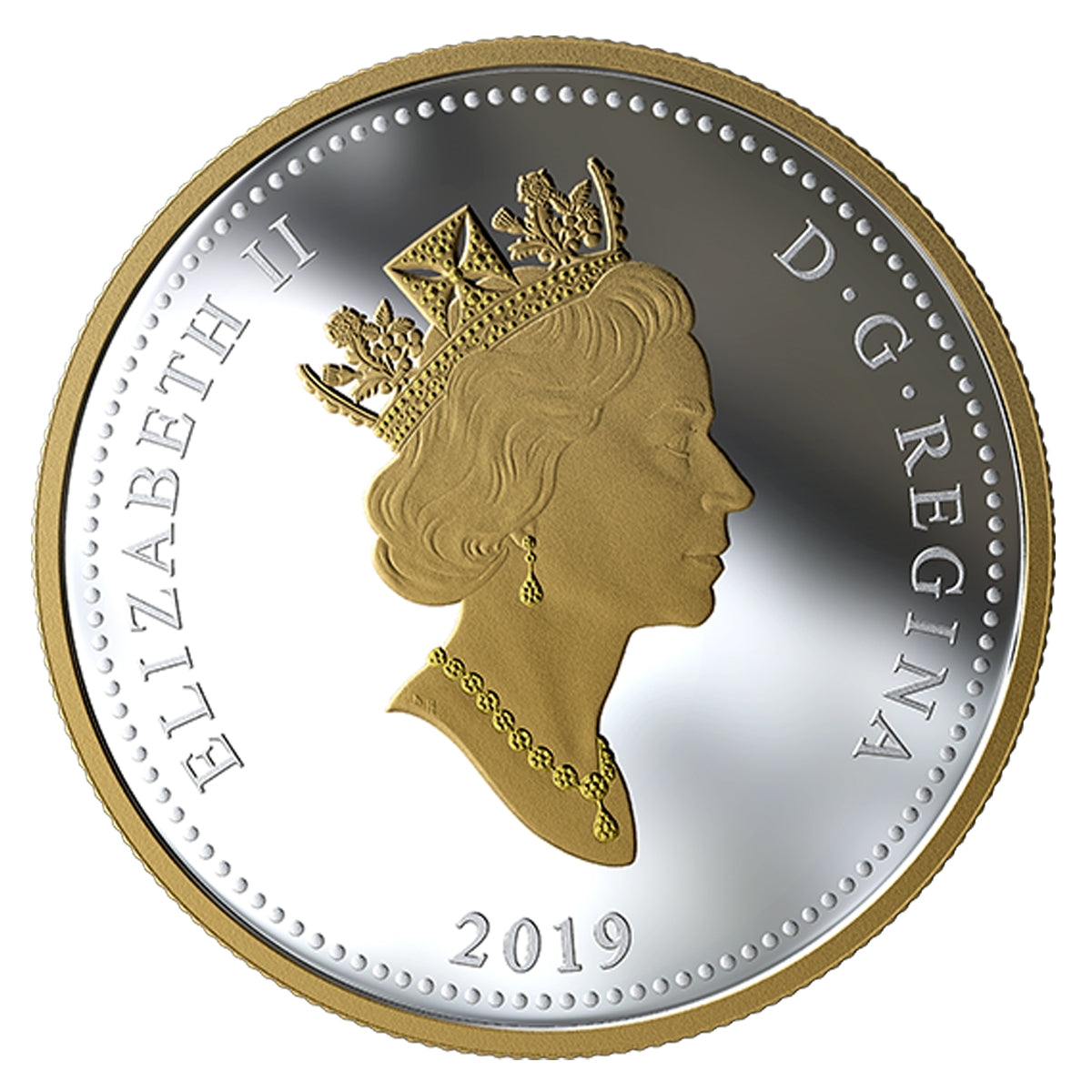 2019 Canada $1 Renewed Silver Dollar: Peacekeeping (Tax Exempt)