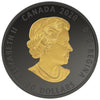 2020 Canada $20 Black and Gold: The Canadian Horse Fine Silver Coin (No Tax)