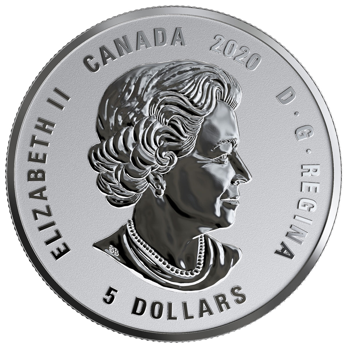 2020 Canada $5 Birthstones: March Fine Silver Coin