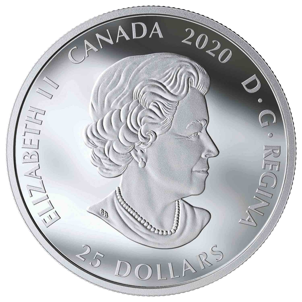 2020 Canada $25 Toronto Raptors 25th Season Fine Silver Coin (No Tax)