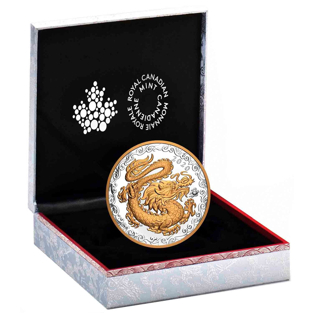 2020 Canada $125 Lucky Dragon Fine Silver (No Tax)