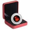 2021 $3 Floral Emblems of Canada - Saskatchewan Western Red Lily Silver (No Tax)