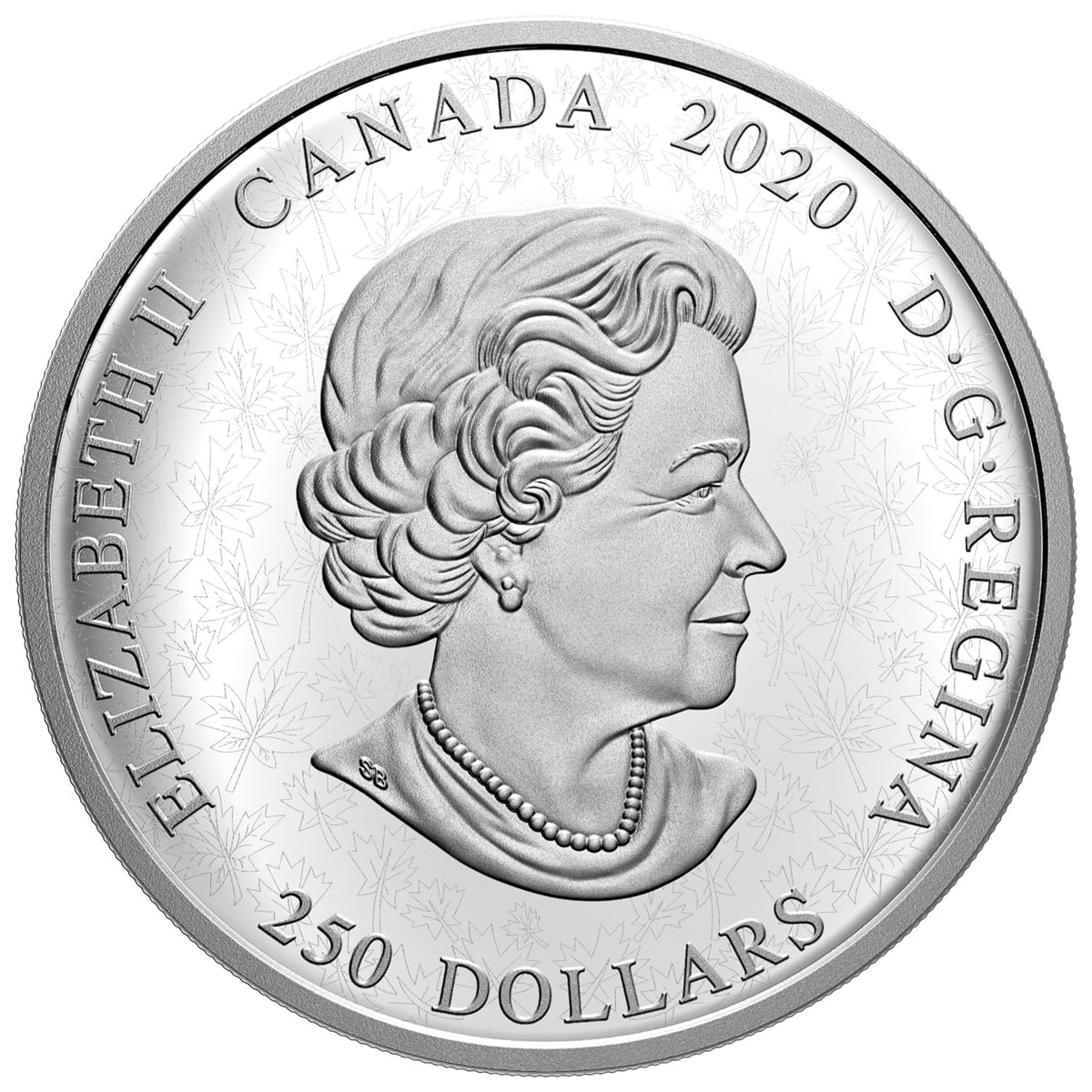 2020 Canada $250 Reimagined 1905 Arms of Dominion of Canada Fine Silver (TAX Exempt)