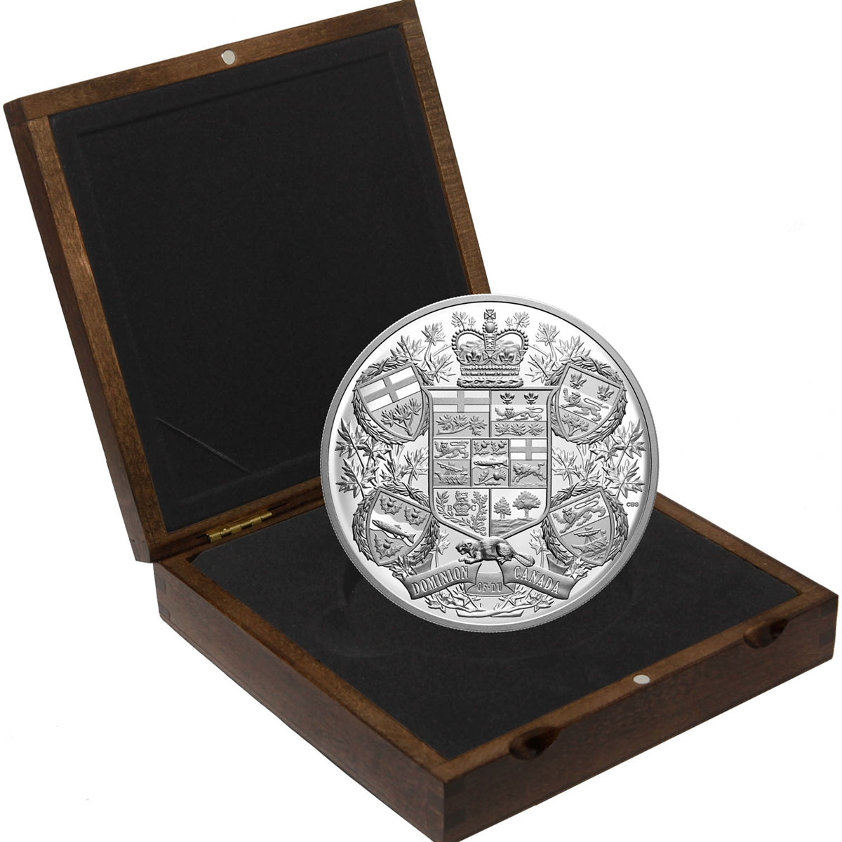 2020 Canada $250 Reimagined 1905 Arms of Dominion of Canada Fine Silver (TAX Exempt)