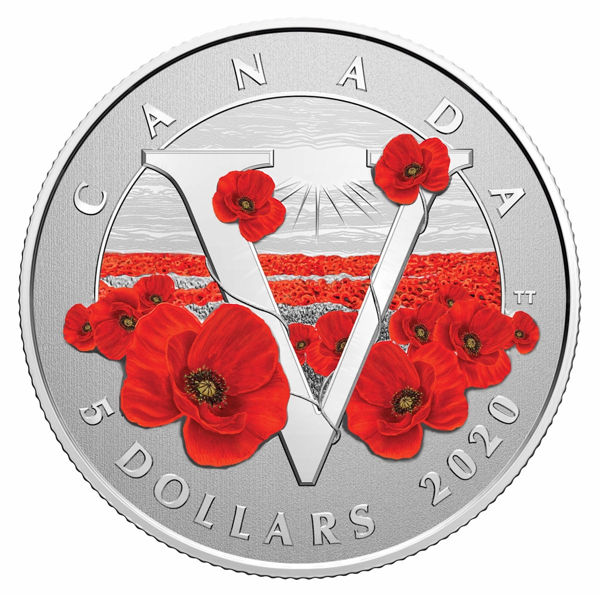 2020 Canada $5 Moments to Hold - Remembrance Day Fine Silver (No Tax)