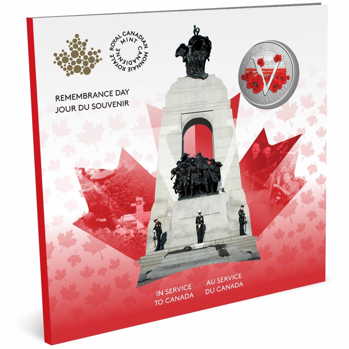 2020 Canada $5 Moments to Hold - Remembrance Day Fine Silver (No Tax)