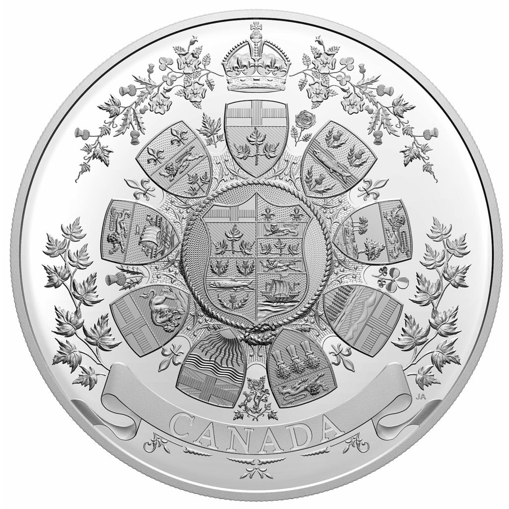 2021 Canada $250 Archival Treasures: 1912 Heraldic Design Fine Silver (No Tax)