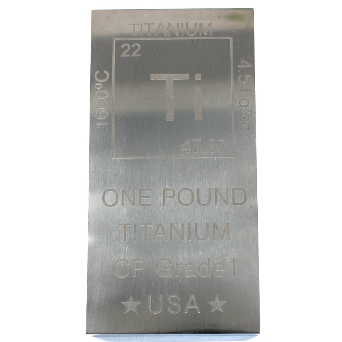 Elemental 1 Pound Titanium Bar