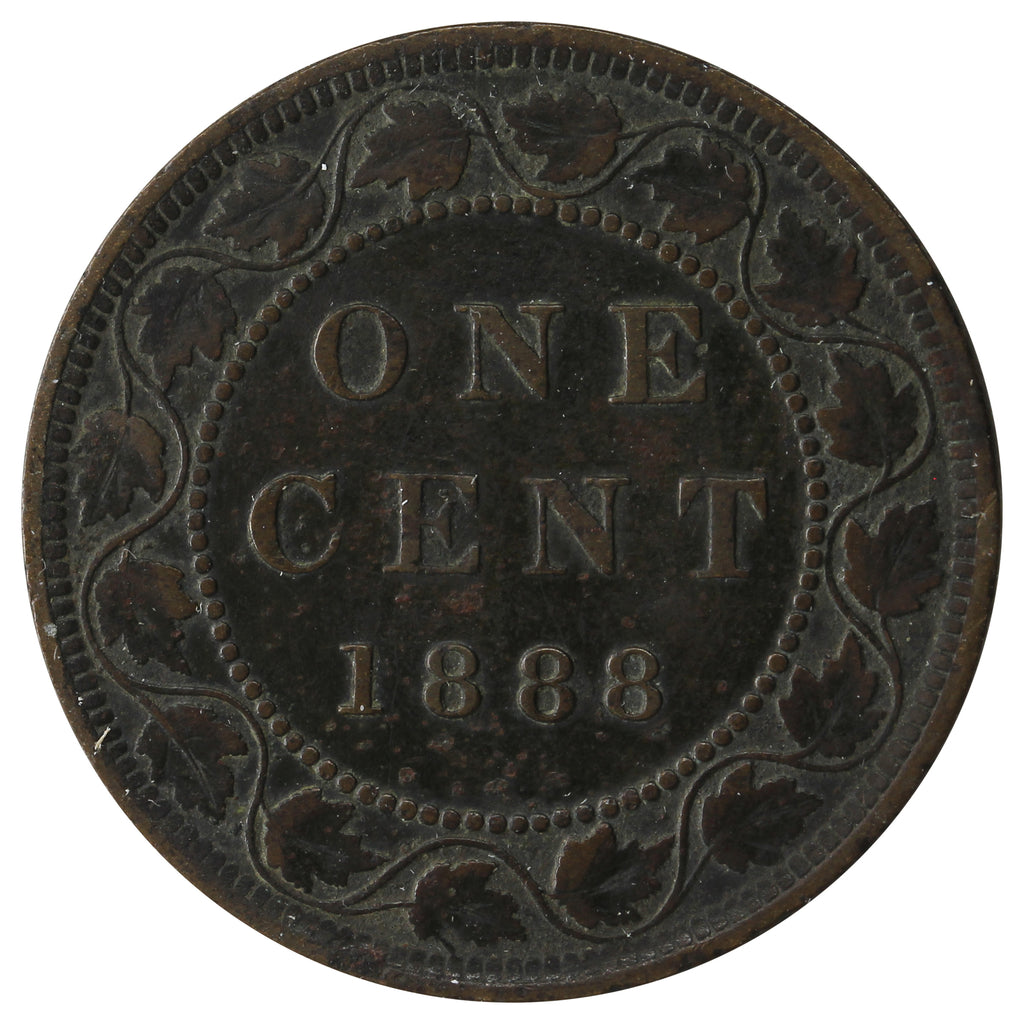 1888 Canada 1-cent Very Fine (VF-20)