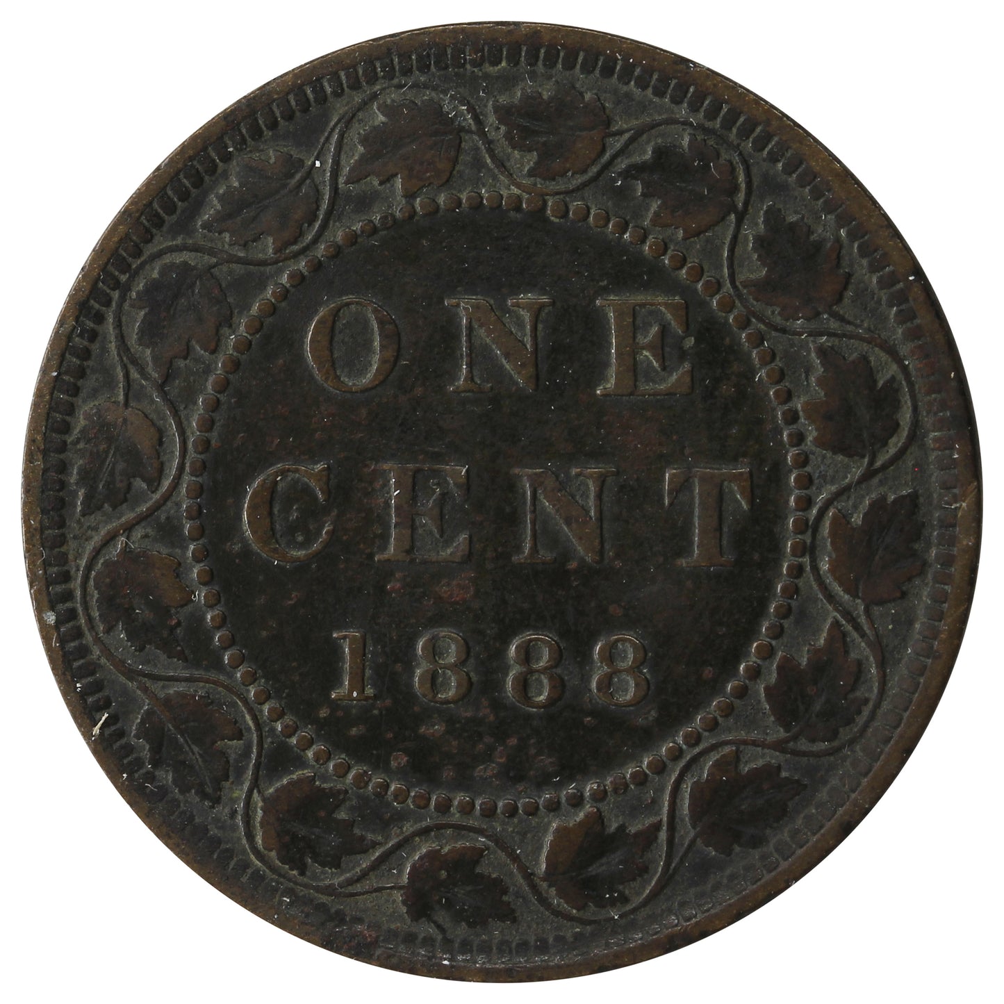 1888 Canada 1-cent Very Fine (VF-20)