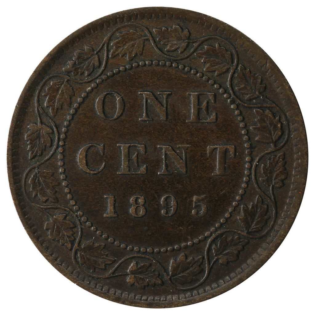 1895 Canada 1-cent VF-EF (VF-30)