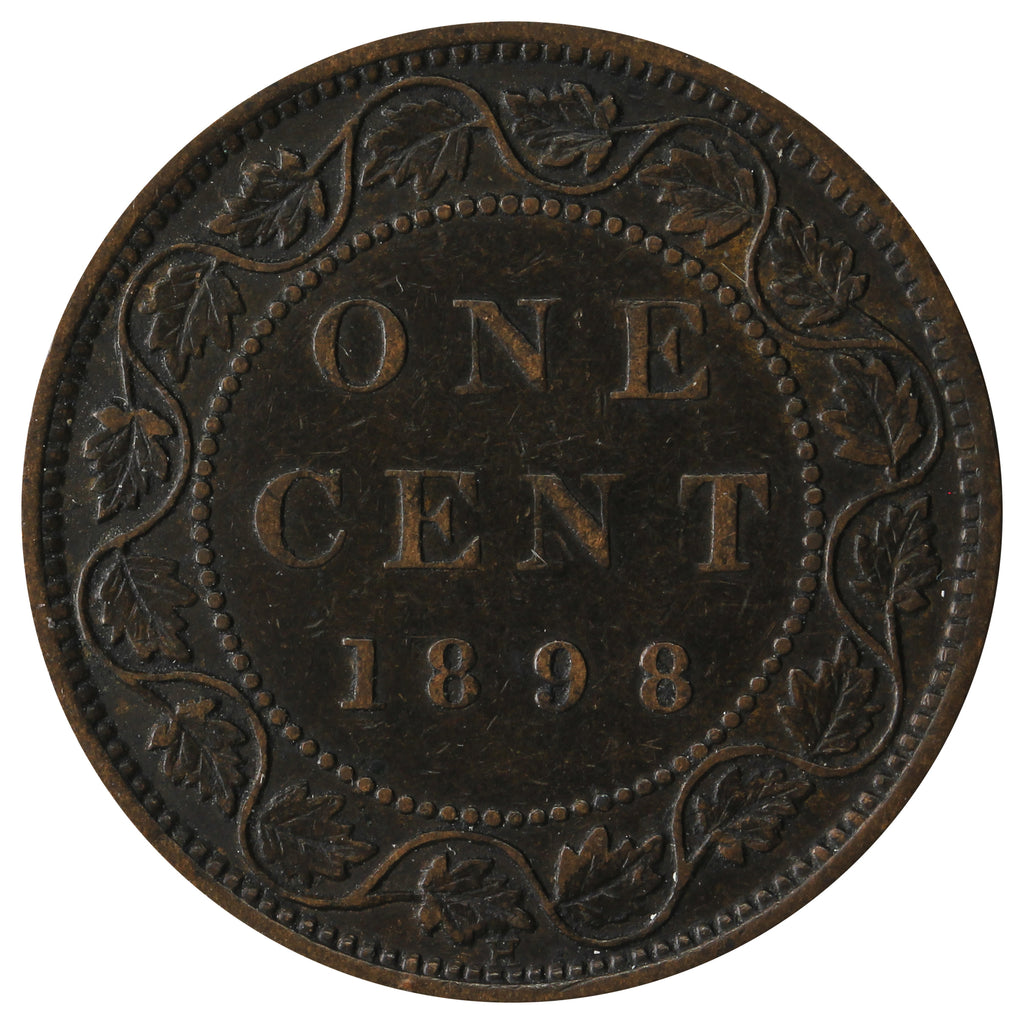 1898H Canada 1-cent Very Fine (VF-20)