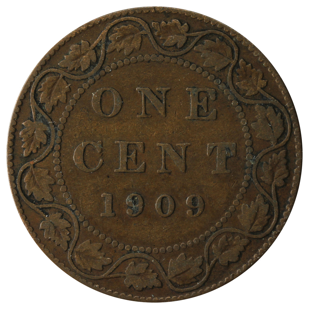 1909 Canada 1-cent Very Good (VG-8)