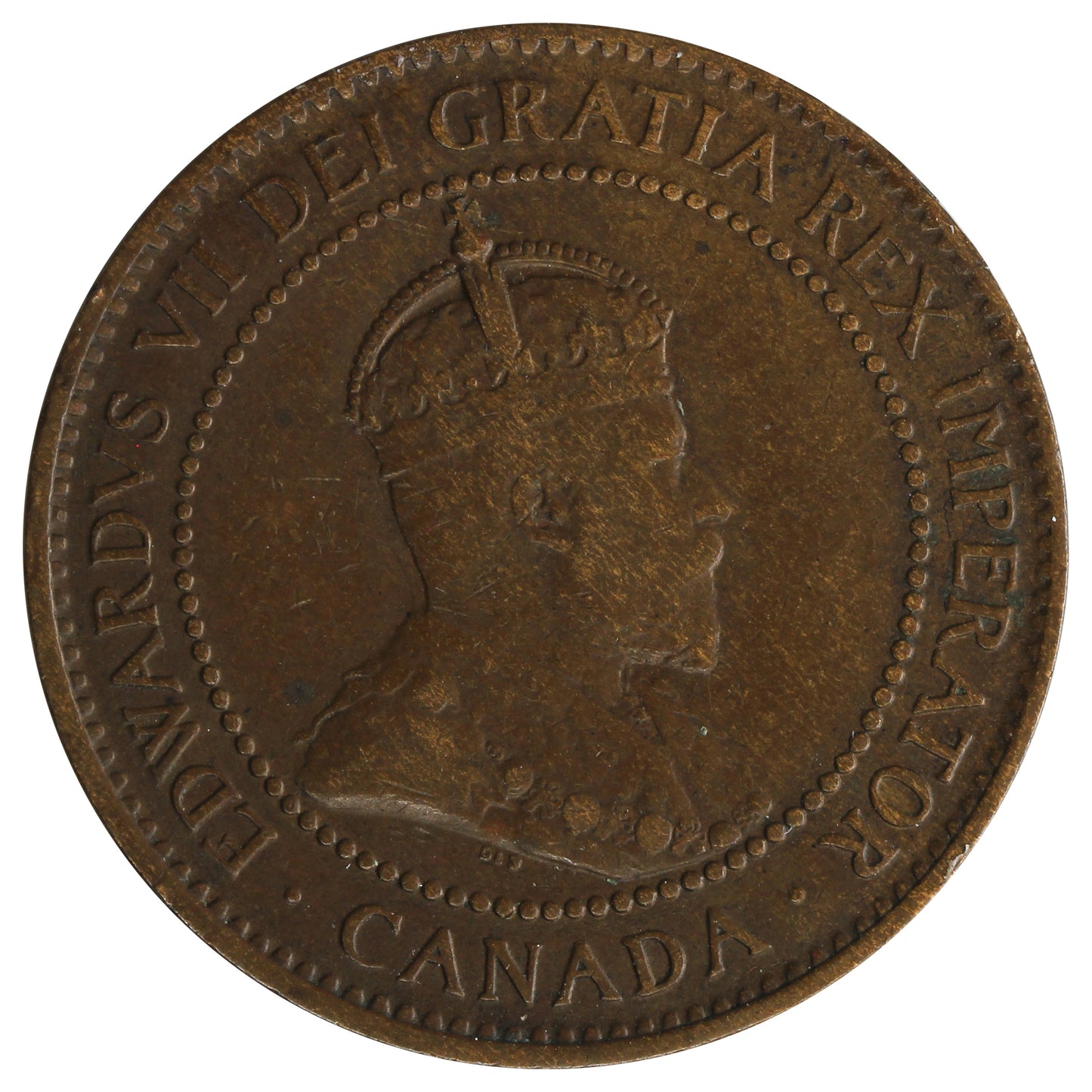 1906 Canada 1-cent Fine (F-12)