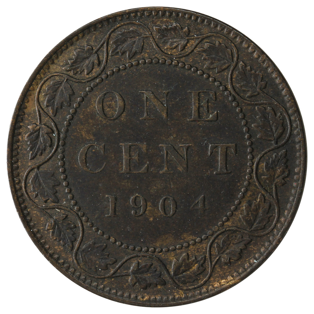 1904 Canada 1-cent Extra Fine (EF-40)