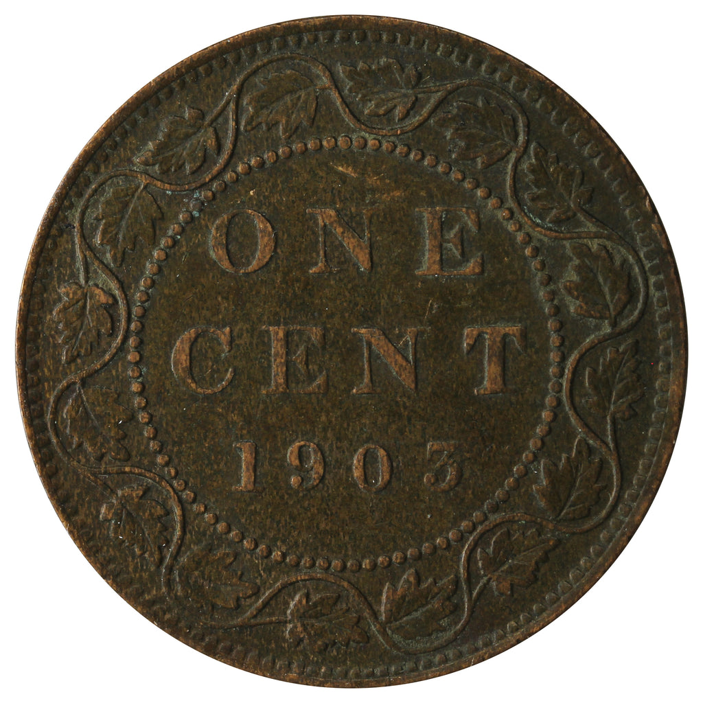 1903 Canada 1-cent VF-EF (VF-30)