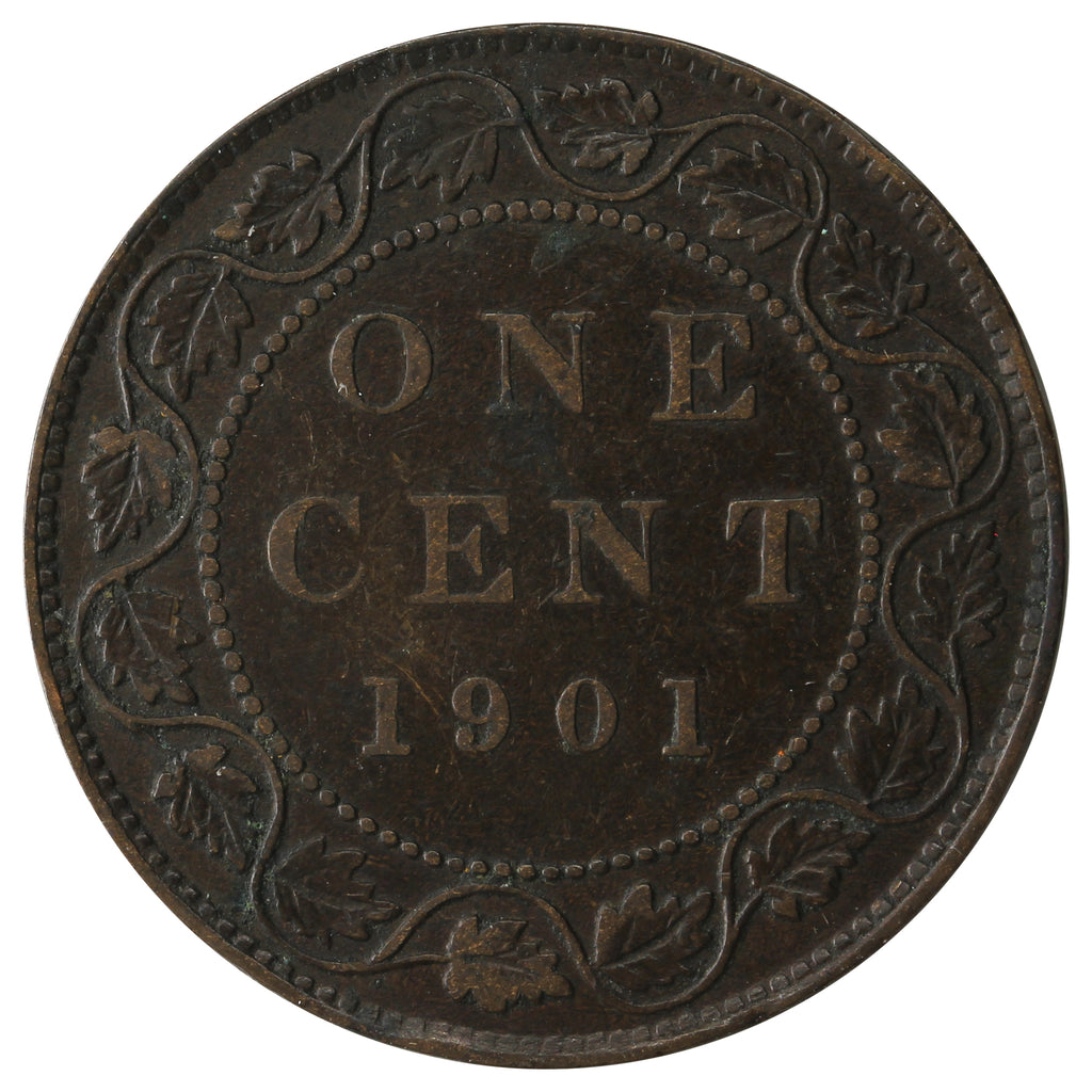 1901 Canada 1-cent Very Fine (VF-20)