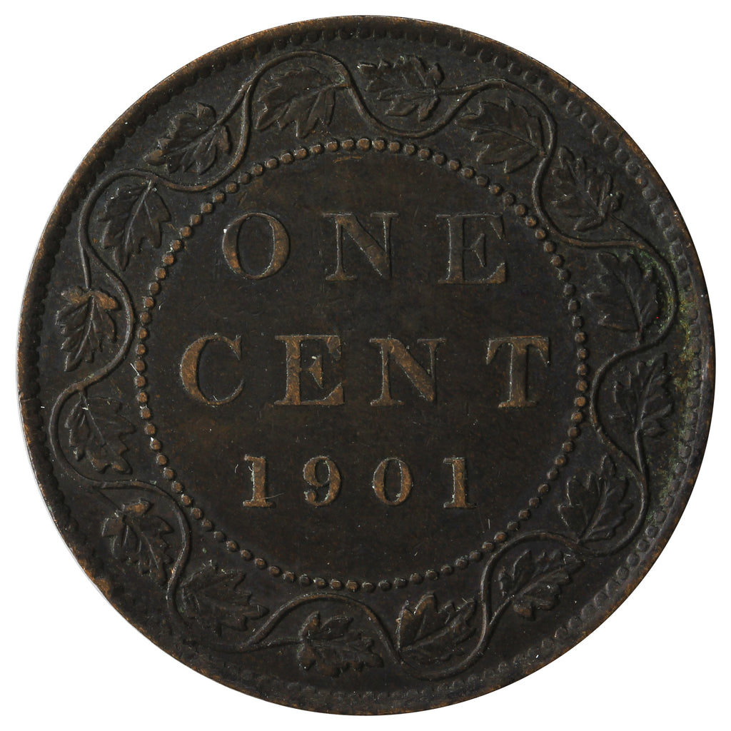 1901 Canada 1-cent Extra Fine (EF-40)