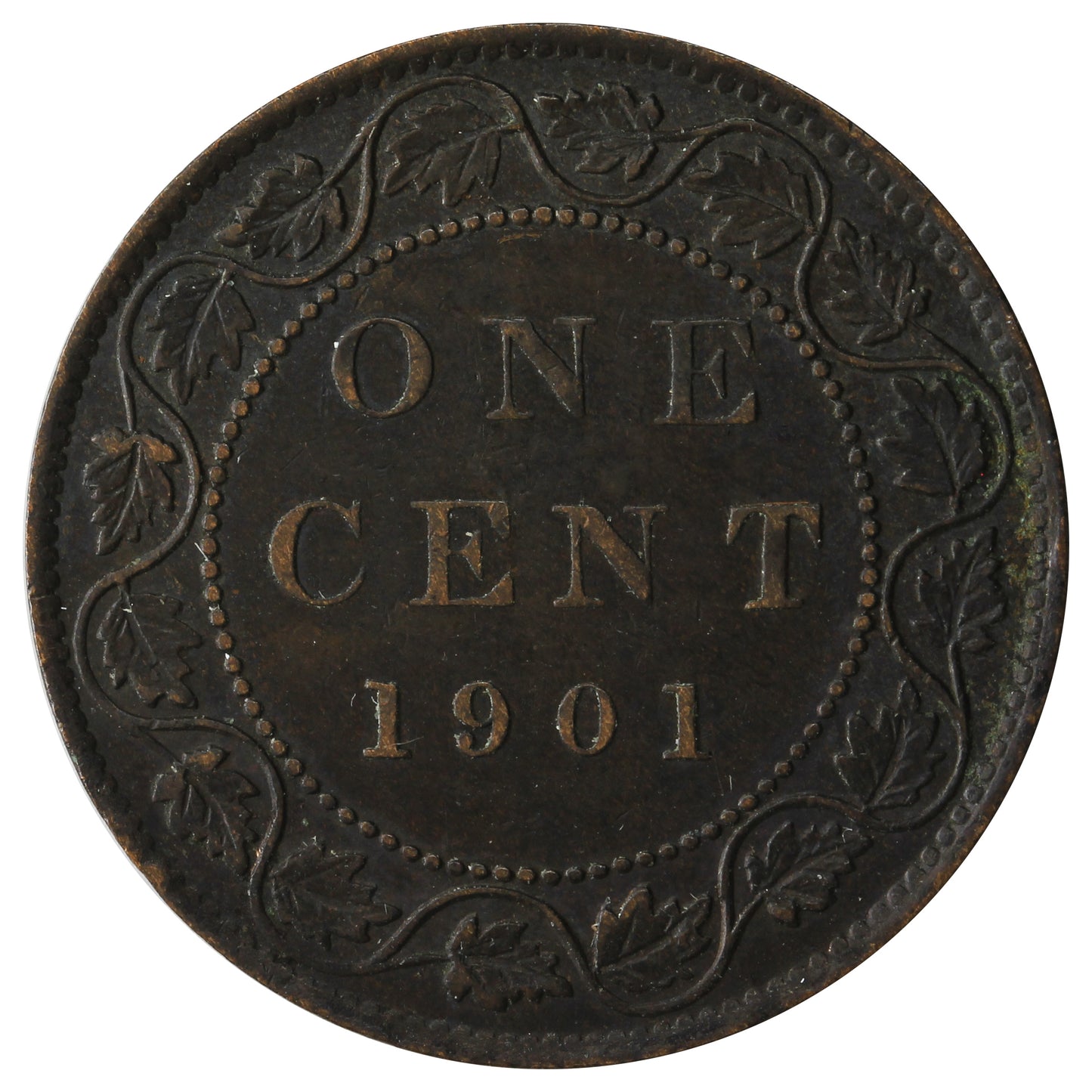 1901 Canada 1-cent Extra Fine (EF-40)